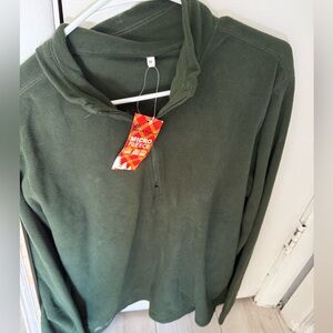 Micro Fleece size M and L Unisex green or Black NWT